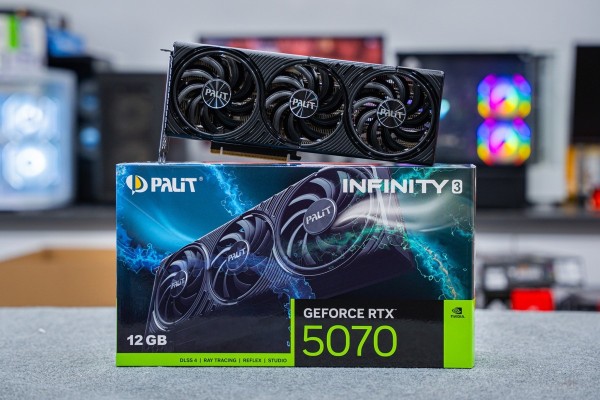 Card màn hình PALIT GeForce RTX 5070 Infinity 3 12GB GDDR7