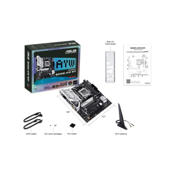 Mainboard ASUS B650M-AYW WIFI DDR5