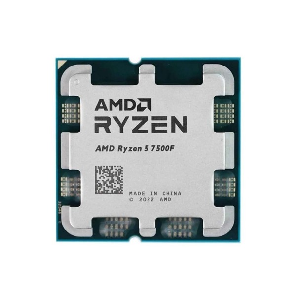 CPU AMD Ryzen Ryzen 5 7500F - TRAY NEW (3.7 GHz Upto 5.0GHz / 38MB / 6 Cores, 12 Threads / 65W / Socket AM5)