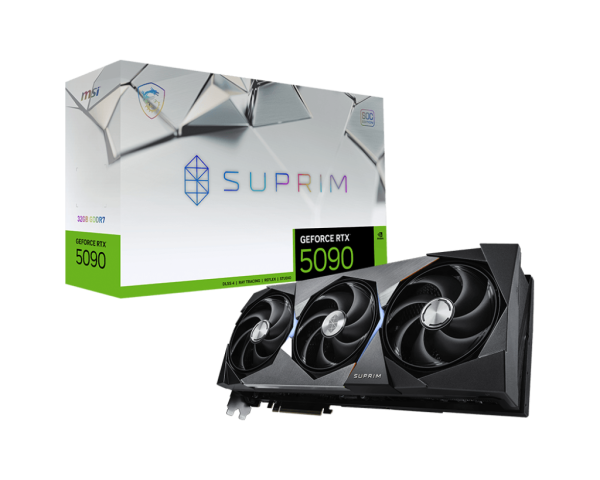Card màn hình MSI GeForce RTX 5090 32GB SUPRIM SOC