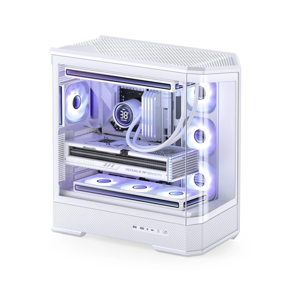 Vỏ case Jonsbo D400 WHITE