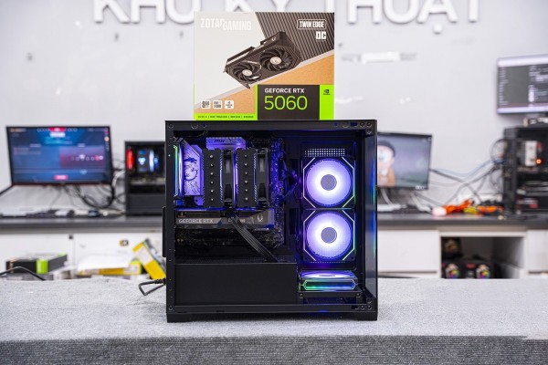 PC TTG AMD GAMING RYZEN 9 9950X- RTX 5060 8GB (All NEW - Bảo hành 36 tháng)