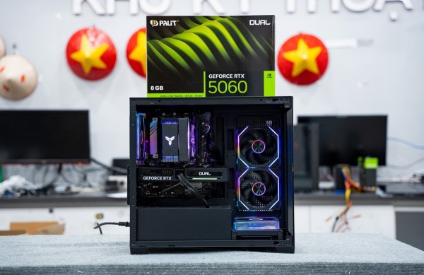 PC TTG GAMING i5 12400F -  RTX 5060 8GB (All NEW - Bảo hành 36 tháng)