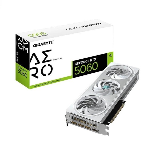 Card màn hình Gigabyte GeForce RTX 5060 AERO OC 8GB (GV-N5060AERO OC-8GD)