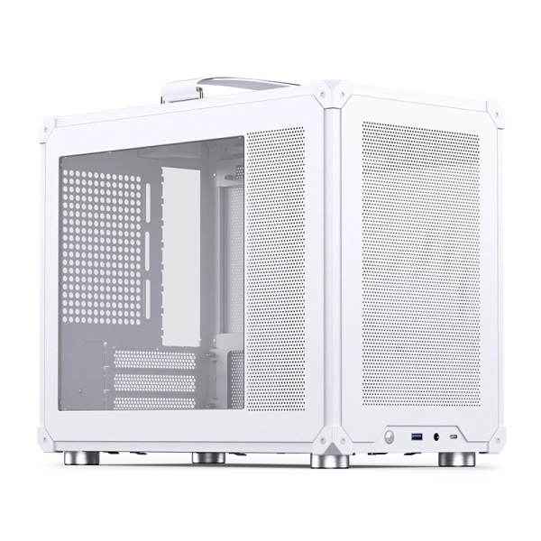 Vỏ Case Jonsbo C6 MAX WHITE (Mini Tower/Màu Trắng)/Không Kèm Quạt)