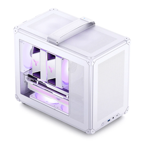 Vỏ Case Jonsbo C6 MAX WHITE (Mini Tower/Màu Trắng)/Không Kèm Quạt)