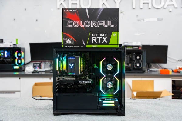 PC AMD GAMING  Ryzen 5 8400F - RTX 3050 6GB OC (ALL NEW - Bảo hành 36 tháng)