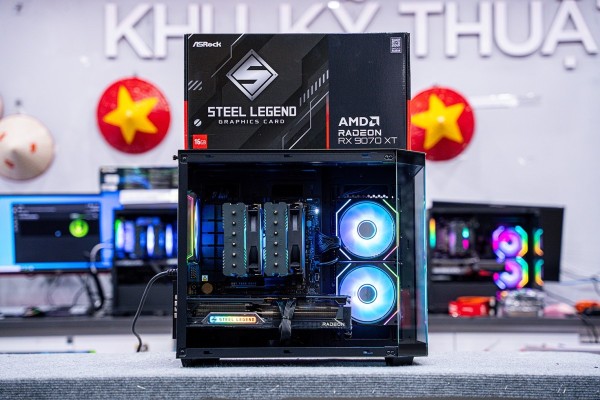 PC AMD GAMING PRO Ryzen 9 9900X - RX 9070 XT 16GB (ALL NEW - Bảo hành 36 tháng)