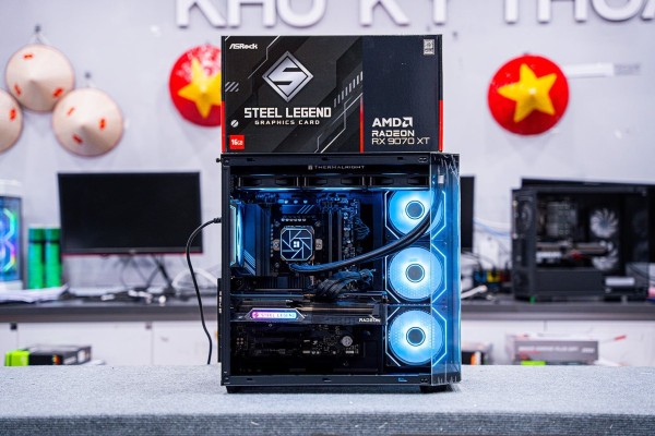PC AMD GAMING PRO Ryzen 9 9950X3D - RX 9070 XT 16GB (ALL NEW - Bảo hành 36 tháng)