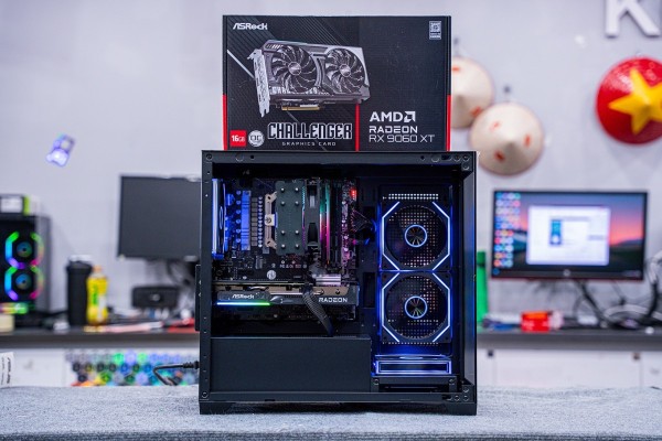 PC TTG AMD GAMING RYZEN 5 7500F - RX 9060 XT 16GB OC (ALL NEW - Bảo hành 36 tháng)