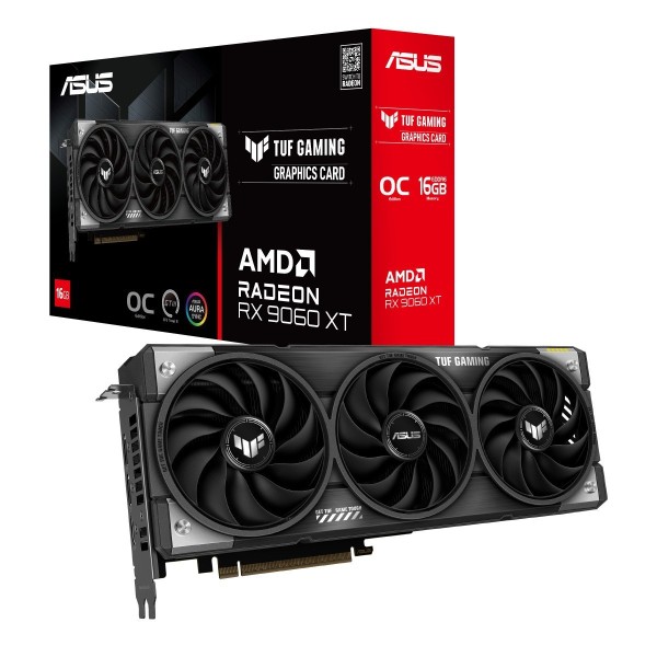 Card màn hình ASUS TUF Gaming Radeon RX 9060 XT 16GB GDDR6 OC Edition