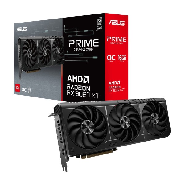 Card màn hình ASUS Prime Radeon RX 9060 XT 16GB GDDR6 OC Edition