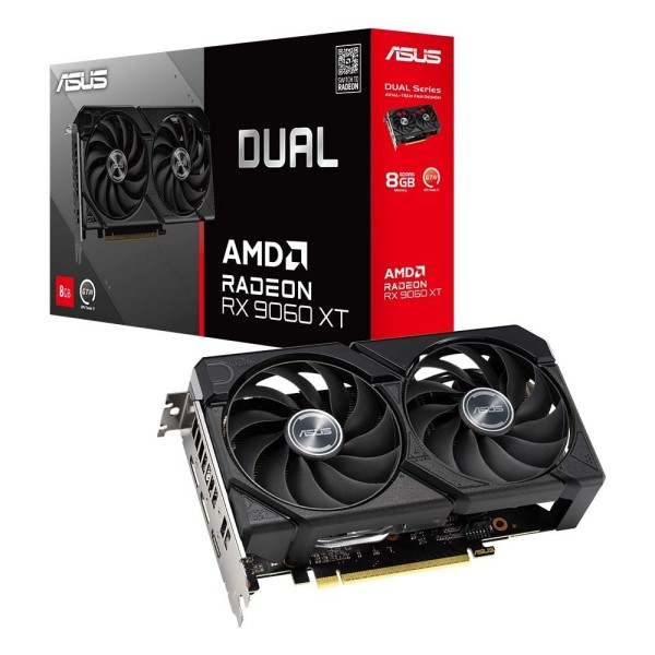 Card màn hình VGA ASUS Dual Radeon RX 9060 XT 8GB GDDR6