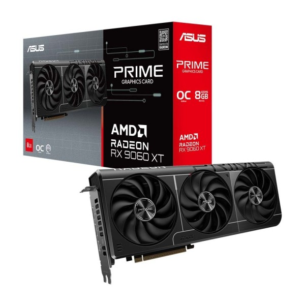 Card màn hình ASUS Prime Radeon RX 9060 XT 8GB GDDR6 OC Edition