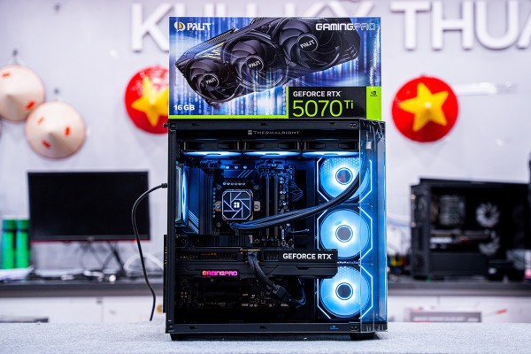 PC TTG DESIGNER -3D RENDER - EDIT VIDEO ULTRA 9 285K - RTX 5070 Ti 16GB  (ALL NEW - Bảo hành 36 tháng)