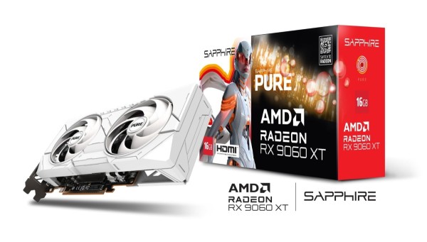 Card màn hình SAPPHIRE PURE AMD RADEON RX 9060 XT GAMING OC 16GB