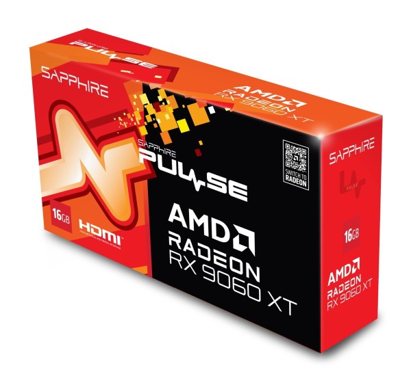 Card màn hình SAPPHIRE PULSE AMD RADEON RX 9060 XT GAMING 16GB