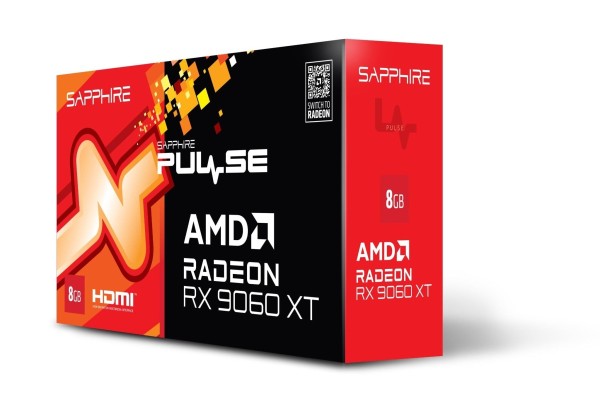 Card màn hình SAPPHIRE PULSE AMD RADEON RX 9060 XT GAMING 8GB
