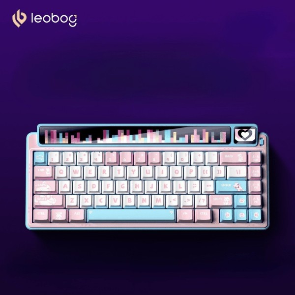 Bàn Phím Cơ Leobog AMG65 (Hot-swap | Led RGB | Màn hình | 3-Mode)