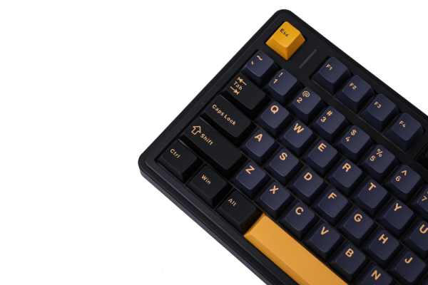 Bàn phím cơ AULA F75 3 Mode Black Gold Reaper switch