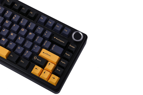 Bàn phím cơ AULA F75 3 Mode Black Gold Reaper switch