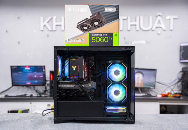PC TTG AMD GAMING PRO Ryzen 5 7500F - RTX 5060 Ti 8GB (ALL NEW - Bảo hành 36 tháng)