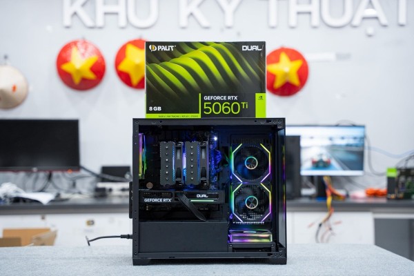 PC TTG AMD GAMING PRO Ryzen 7 7800X3D - RTX 5060 Ti 8GB (ALL NEW - Bảo hành 36 tháng)