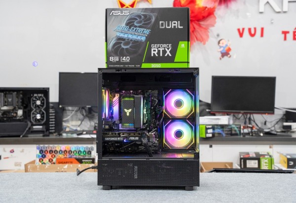 PC TTG GAMING i3 12100F - RTX 3050 8GB (All NEW - Bảo hành 36 tháng)