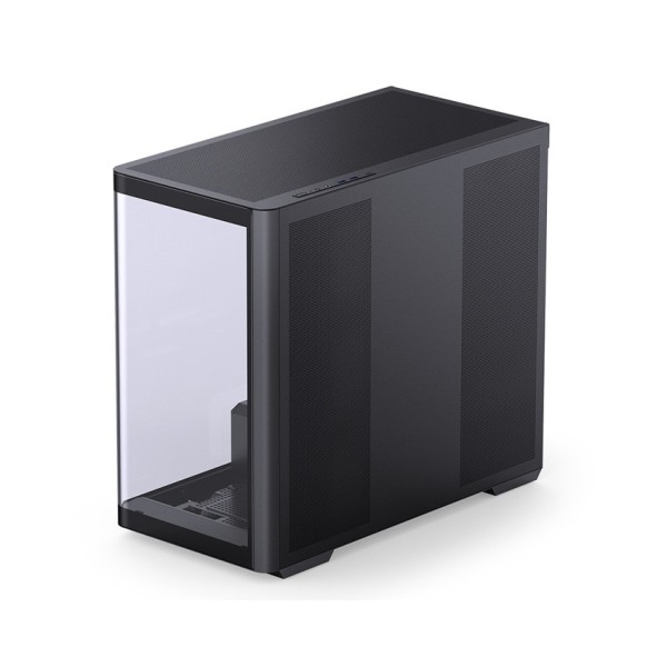 Vỏ case JONSBO D300 BLACK (mATX/Mid Tower/Màu ĐEN /Kính Cong)