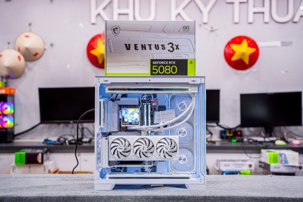 PC AMD SUPER LUXURY RYZEN 9 9950X3D - RTX 5080 16GB OC WHITE