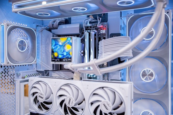 PC AMD SUPER LUXURY RYZEN 9 9950X3D - RTX 5080 16GB OC WHITE