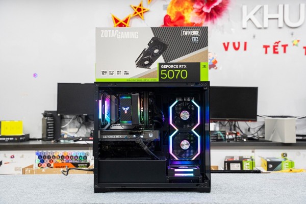 PC TTG GAMING i5 14400F - RTX 5070 12GB OC (ALL NEW - Bảo hành 36 tháng)