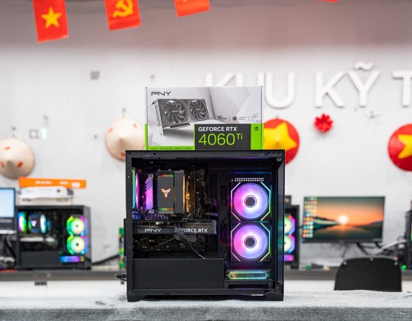 PC TTG GAMING i5 14400F - RTX 4060 Ti 16GB (ALL NEW - Bảo hành 36 tháng)