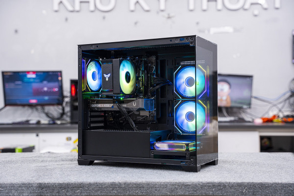 PC TTG GAMING i5 14400F - RTX 5060 Ti 8GB BLACK (ALL NEW - Bảo hành 36 tháng)