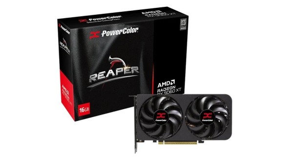 Card màn hình PowerColor Reaper AMD Radeon RX 9060 XT 16GB GDDR6