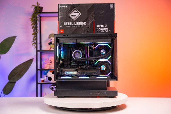 PC AMD SUPER LUXURY RYZEN 7 9800X3D - RX 9070 XT 16GB (ALL NEW - Bảo hành 36 tháng)