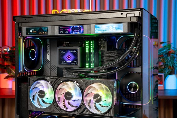 PC MINI AMD GAMING SUPER LUXURY RYZEN 7 9800X3D - RTX 5080 16GB OC BLACK