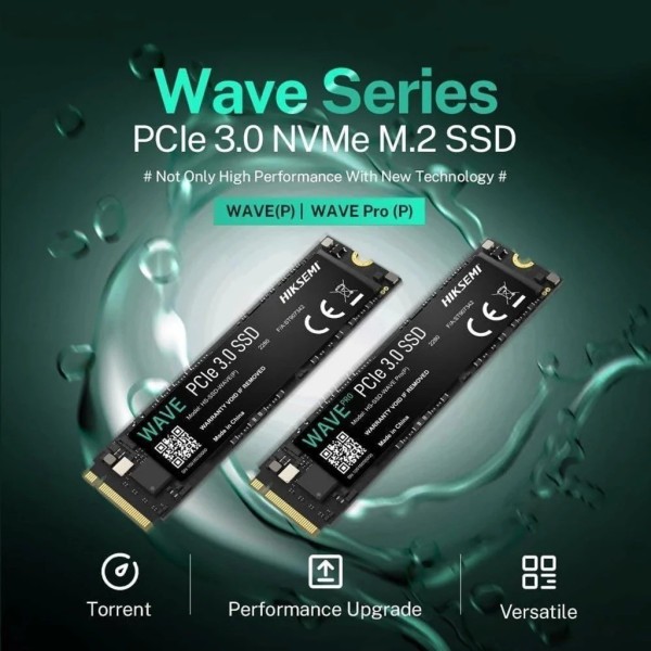 Ổ cứng SSD HIKSEMI WAVE 1TB M.2 2280 PCIe 3.0x4 (Đọc 2450MB/s, Ghi 2450MB/s)
