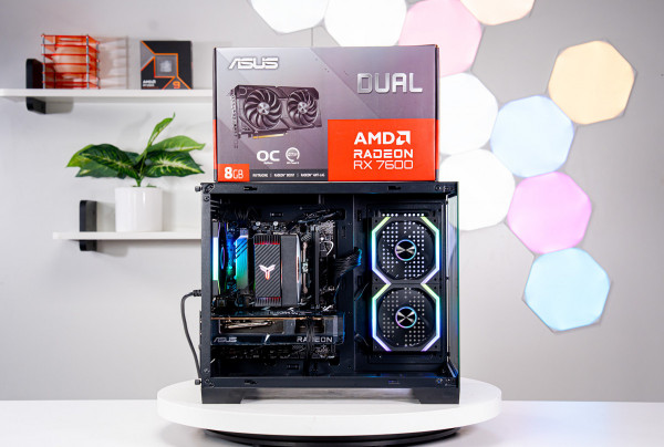 PC TTG AMD GAMING PRO Ryzen 5 9600X  - RX 7600 8GB OC