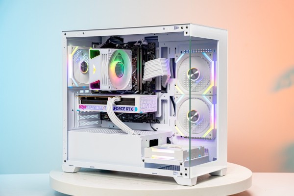 PC TTG AMD GAMING PRO Ryzen 7 7700 - RTX 5060 8GB OC WHITE ( ALL NEW - Bảo hành 36 tháng )