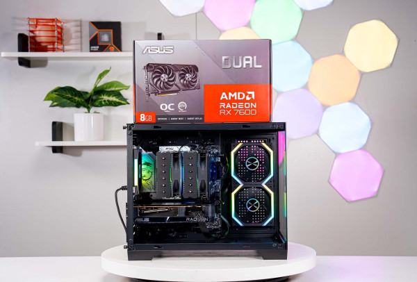 PC TTG AMD GAMING PRO Ryzen 7 9700X  - RX 7600 8GB OC