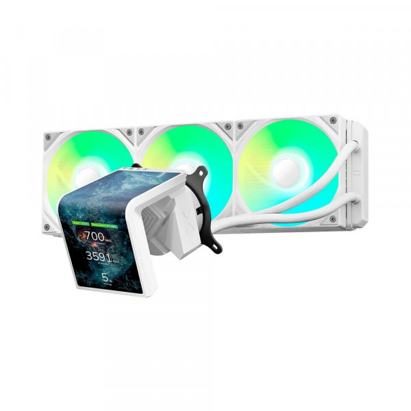 Tản nhiệt nước TRYX PANORAMA SE 360 ARGB White (Màn 2k 6.5