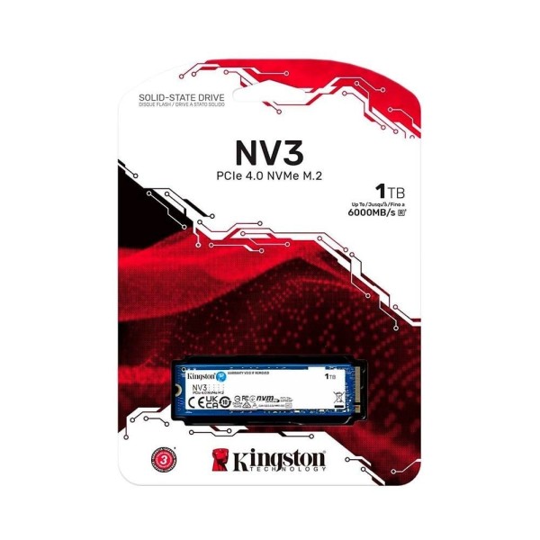 Ổ cứng SSD Kingston NV3 1TB PCIe 4.0 x4 M.2 NVMe (SNV3S/1000G)