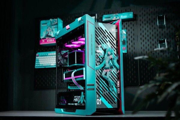 PC GAMING ASUS ROG HATSUNE MIKU EDITION (AMD Ryzen 9 9950X3D - RTX 5080 16GB OC)
