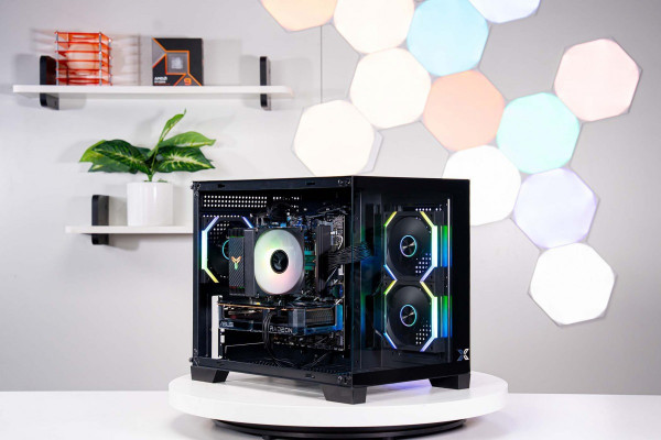 PC TTG AMD GAMING Ryzen 7 5700X - RX 7600 8GB OC