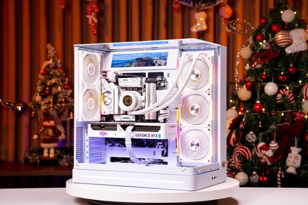 PC TTG AMD GAMING RYZEN 7 7800X3D - RTX 5070 12GB OC WHITE