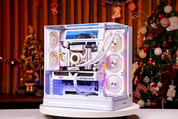 PC TTG AMD GAMING RYZEN 7 7800X3D - RTX 5070 12GB OC WHITE