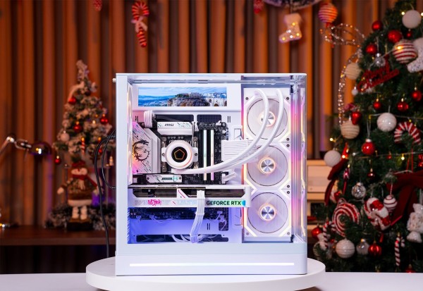 PC TTG AMD GAMING RYZEN 7 7800X3D - RTX 5070 12GB OC WHITE