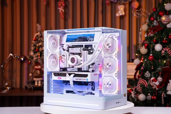 PC TTG AMD GAMING RYZEN 7 7800X3D - RTX 5070 12GB OC WHITE