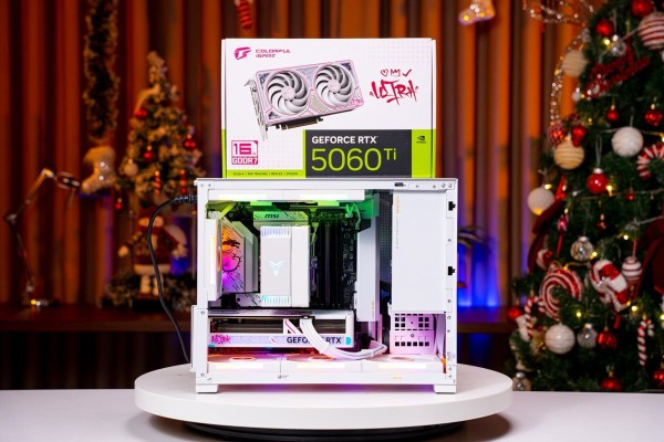 PC MINI TTG GAMING PRO i5 12400F - RTX 5060 Ti 16GB OC WHITE